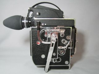 13x Viewer Bolex H16 Rex - 5 16mm Movie Camera With Fader Stunning