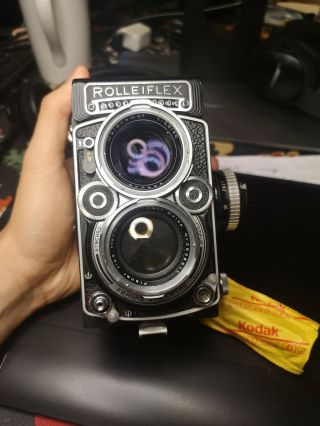 Rolleiflex 2.  8f Planar 80mm F/2.  8 Zeiss Great With 120 Film