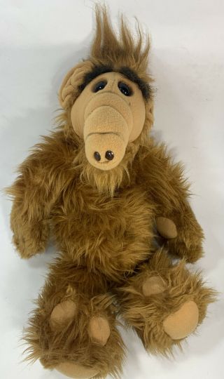 Vintage Alf 1986 Alien Productions 18 " Plush Doll Stuffed Animal Figure Coleco