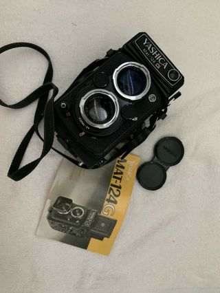 Yashica Mat 124g Medium Format Twin Lens Reflex Camera - Ai