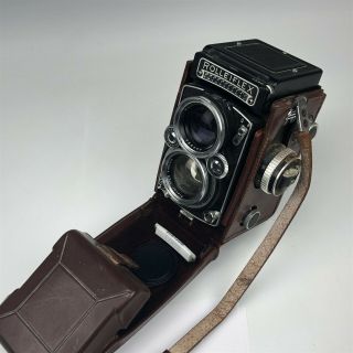 Vtg Rolleiflex Dbp Dbgm Synchro Compur Carl Zeiss 1:2,  8 F=80mm Lens Camera Mcp
