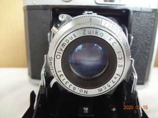 Mamiya 6 6x6 film folding camera w/Zuiko 75/3.  5 lens from Japan Exc,  cond 2497 2