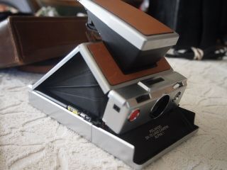 Polaroid Sx - 70 Land Camera Alpha 1 W/leather Case