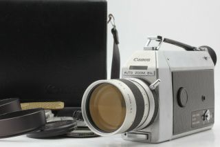 Work [opt In Case] Canon Auto Zoom 814 8 Movie Camera 8mm Japan H25
