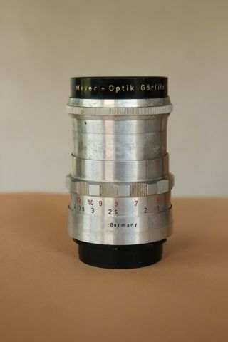 Meyer Optik Gorlitz Trioplan 2,  8/100 V mount praktina 2