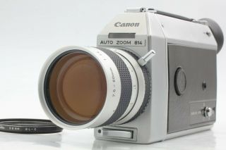 【exc,  5,  All Works】canon Auto Zoom 814 8 Movie Camera 8mm From Japan 1964