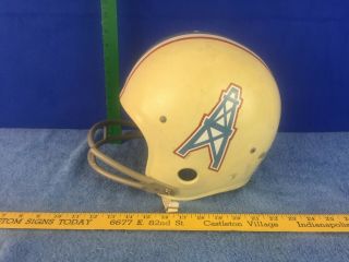 Rawlings Hnfl - N Vintage Houston Oilers Football Helmet 1970s