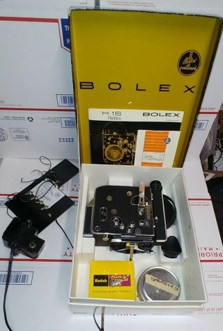 Paillard Bolex H - 16 16mm Movie Film Camera