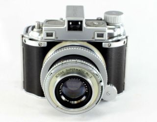 Kodak Medalist I (1),  Ektar 3.  5/100 mm - converted to 120 film 2