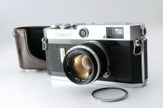 [excellent] Canon P 35mm Rangefinder Film Camera,  Lens 50mm F1.  8 From Japan