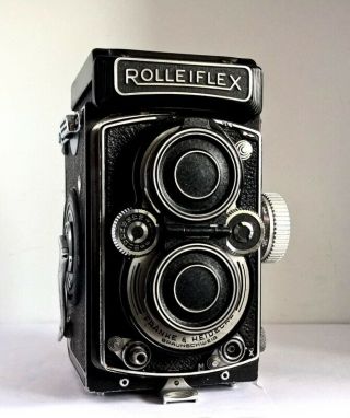 Rolleiflex Automat Tlr Model K4b Schneider Xenar F 3.  5 75mm 1950`s