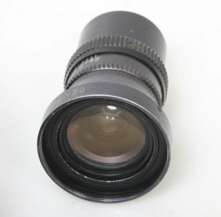 Century 10mm F1.  8 C Mount Lens,  Cine 16mm Bolex Filmo