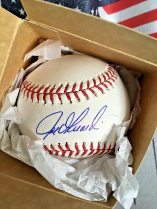 Nib - Yankees Manager Joe Girardi Signed Autographed Mlb Baseball York