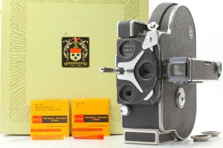 [n Box] Bolex H16 Reflex Rex - 3 Finder 16mm Film Movie Camera From Japan G89