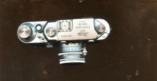 Vintage Leica D.  R.  P.  Ernst Leitz Wetzlar No.  516216 Camera With Leather Case 2