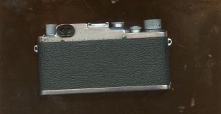 Vintage Leica D.  R.  P.  Ernst Leitz Wetzlar No.  516216 Camera With Leather Case 3