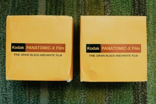 Vintage Kodak Panatomic - X Film 35mm X 50 Feet Expired 6/1980