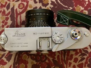 Leica M2 With 7 Artisan lens 2