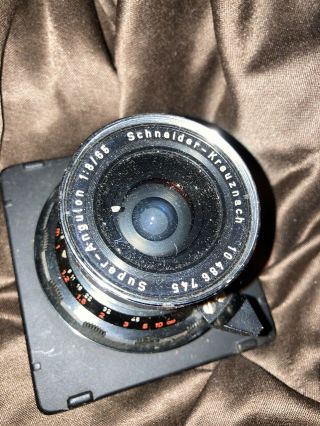 Schneider Kreuznach 65mm F8 Angulon Lens,