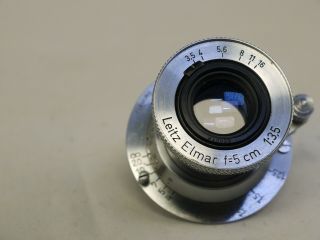 Leica Elmar 5cm F3.  5 Lens