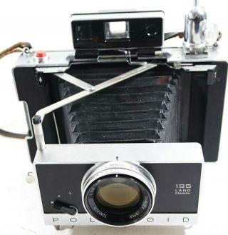 Vintage Polaroid 195 Camera - Loaded with Accessories and Cases 2