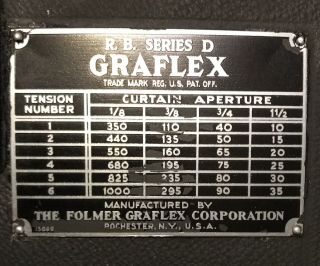Vintage R.  B.  Graflex Series D.  3x4 Folding Camera