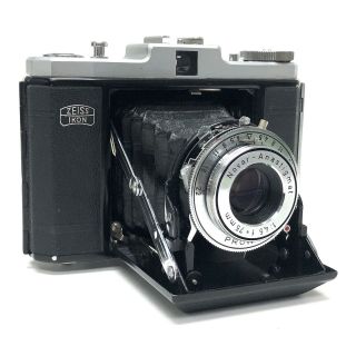 • Zeiss Ikon Nettar 518/16 Folding Camera With Novar - Anastigmat F/4.  5 75mm