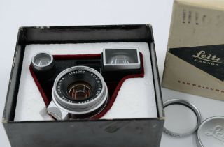 Leitz Summicron M3 35mm F2 Lens,  (8 Elements) For Leica M3,  Boxed