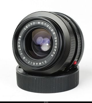Leica ELMARIT - R 1:2.  8/35mm Version 2 Lens 3 CAM Hood 2