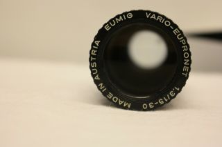 Eumig Vario Eupronet 1.  3 15 - 30mm Projector Lens Vintage