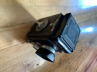 Rolleiflex Tessar 1:3.  5,  f = 7.  5 (1949 - 52) medium format camera. 3
