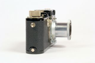 Spectacular 1934 Black Leica III Camera,  50mm Elmar f3.  5 Lens EX, 3