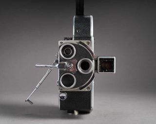 Bolex H16 8mm vintage 16mm film camera with 16 - 150mm Viewfinder 2