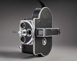 Bolex H16 8mm vintage 16mm film camera with 16 - 150mm Viewfinder 3