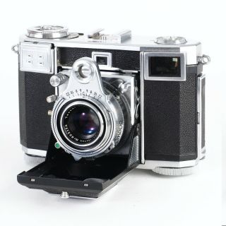 :Zeiss Ikon Contessa 533/24 35mm Film Camera w/ Opton Tessar 45/2.  8 Lens & Case 2