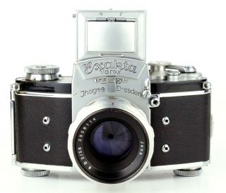 Ihagee Exakta Varex Vx Camera Lens Carl Zeiss Jena Biotar B 58mm F/2 Serviced
