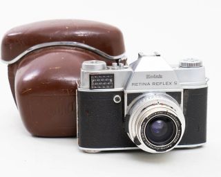 Vintage Kodak Retina Reflex S Camera Retina Curtagon 35mm F/2.  8 Schneider Lens