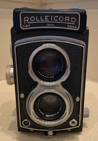 Rolleicord Iii Model K3b Camera.  Fantastic With Leather Case