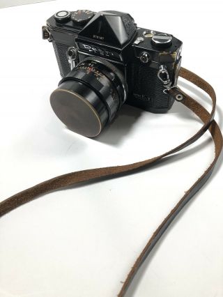 Petri Flex V Vintage Color Corrected Slr Camera - 1960s 55mm F/2 - 370197