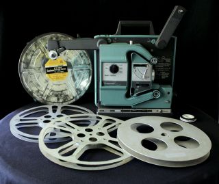 Bell & Howell 1580 16mm Filmosound Film Projector Bundle