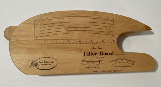 June Taylor Tailor Board Dressmaking Tools Wooden Vtg.  Portable Tool Seam Sew