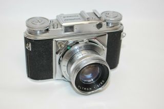 Voigtlander Prominent Camera With Voigtlander Ultron 50mm F2 Lens