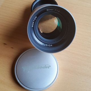 Voigtlander Nokton 50mm Aspherical lens,  f/1.  5.  M39 Leica mount 2