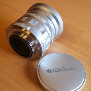 Voigtlander Nokton 50mm Aspherical lens,  f/1.  5.  M39 Leica mount 3