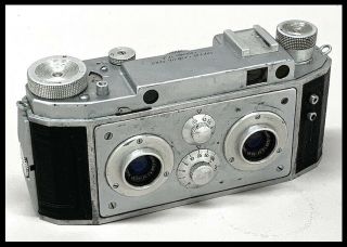 Classic 1950 Jules Richard Verascope F40 Stereo Camera - For Restoration