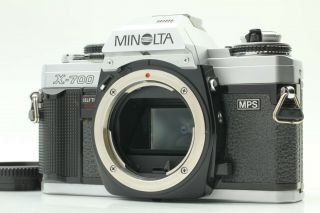 [exc,  5] Minolta X - 700 Mps Silver 35mm Slr Film Camera Body From Japan 51