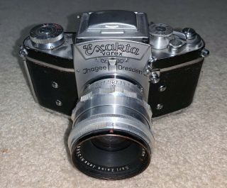 Exakta Varex Vx With Carl Zeiss Jena Biotar F2 58mm Lens