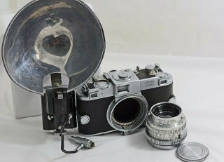 Vintage Kodak Ektra Rangefinder Camera With 50mm F1.  9 Lens 1941 - 48