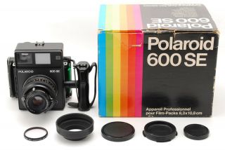【 】 Polaroid 600se Professional Pack W/ Mamiya 127mm F/4.  7 Lens