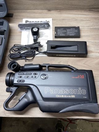 Panasonic Omnimovie Vhs Hq Complete.  Pv - 960